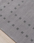 Here's the alt text based on the provided information:
 
 Jasmine Alluring Gray Handmade Wool Rug, displaying intricate patterns and soft gray hues, elegantly laid in a modern living space.