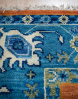Ava Kazak Rust Hand Knotted Wool Rug - view 10