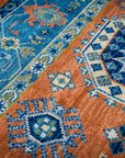 Ava Kazak Rust Hand Knotted Wool Rug - view 11