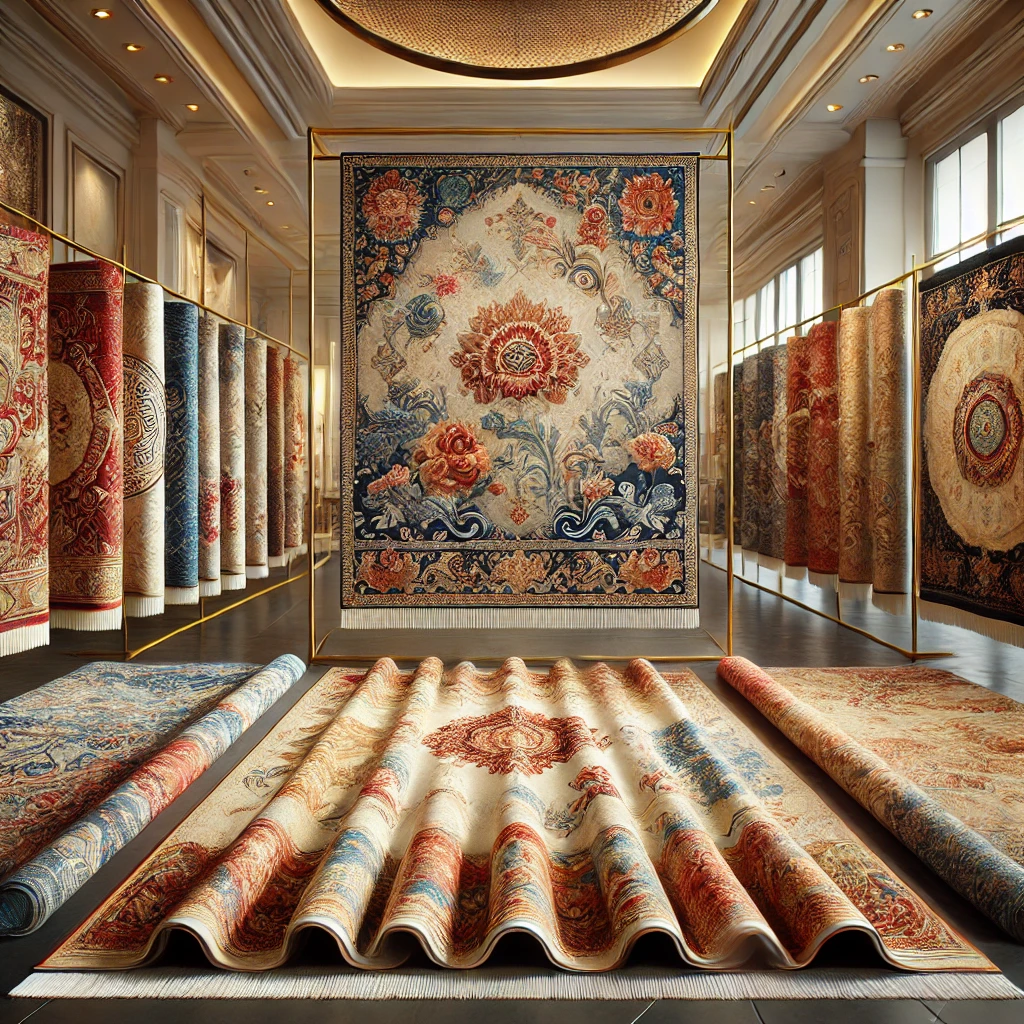 Silk and Viscose Rugs