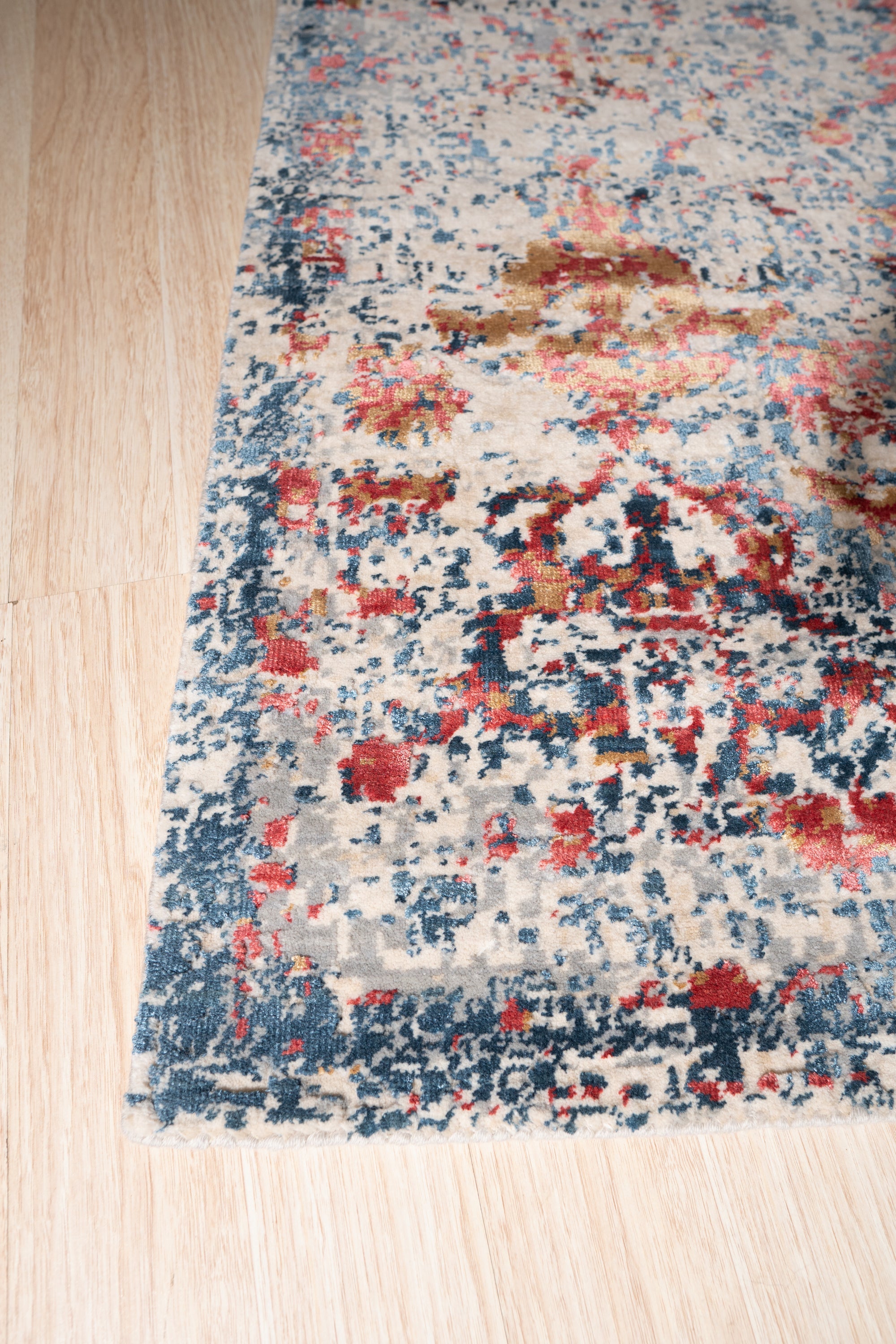 Aurora Spectrum Distressed Rug