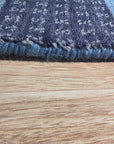 Handloomed Blue Gabbeh Tribal Wool Area Rug - view 4