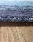 Handloomed Blue Gabbeh Tribal Wool Area Rug - view 9