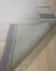 Handloomed Gray Gabbeh Tribal Wool Area Rug - view 7