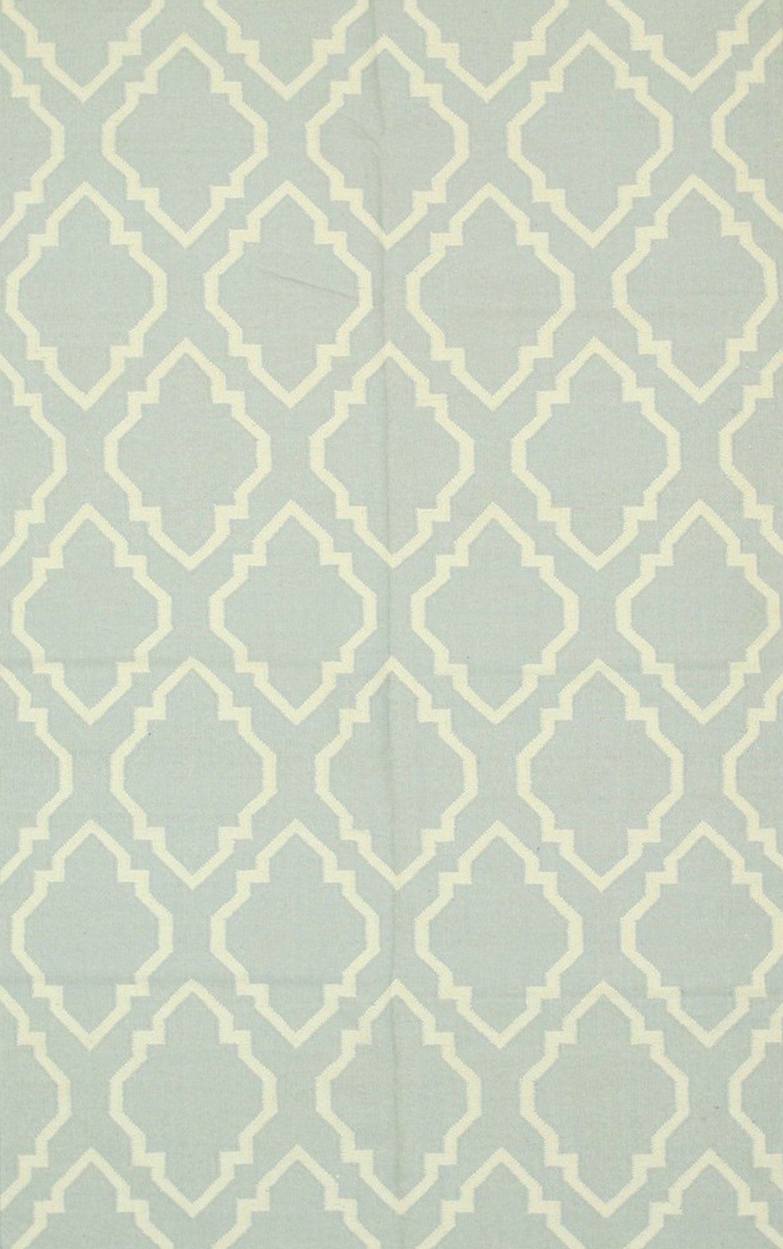 Serene Lattice Handmade Wool Rug