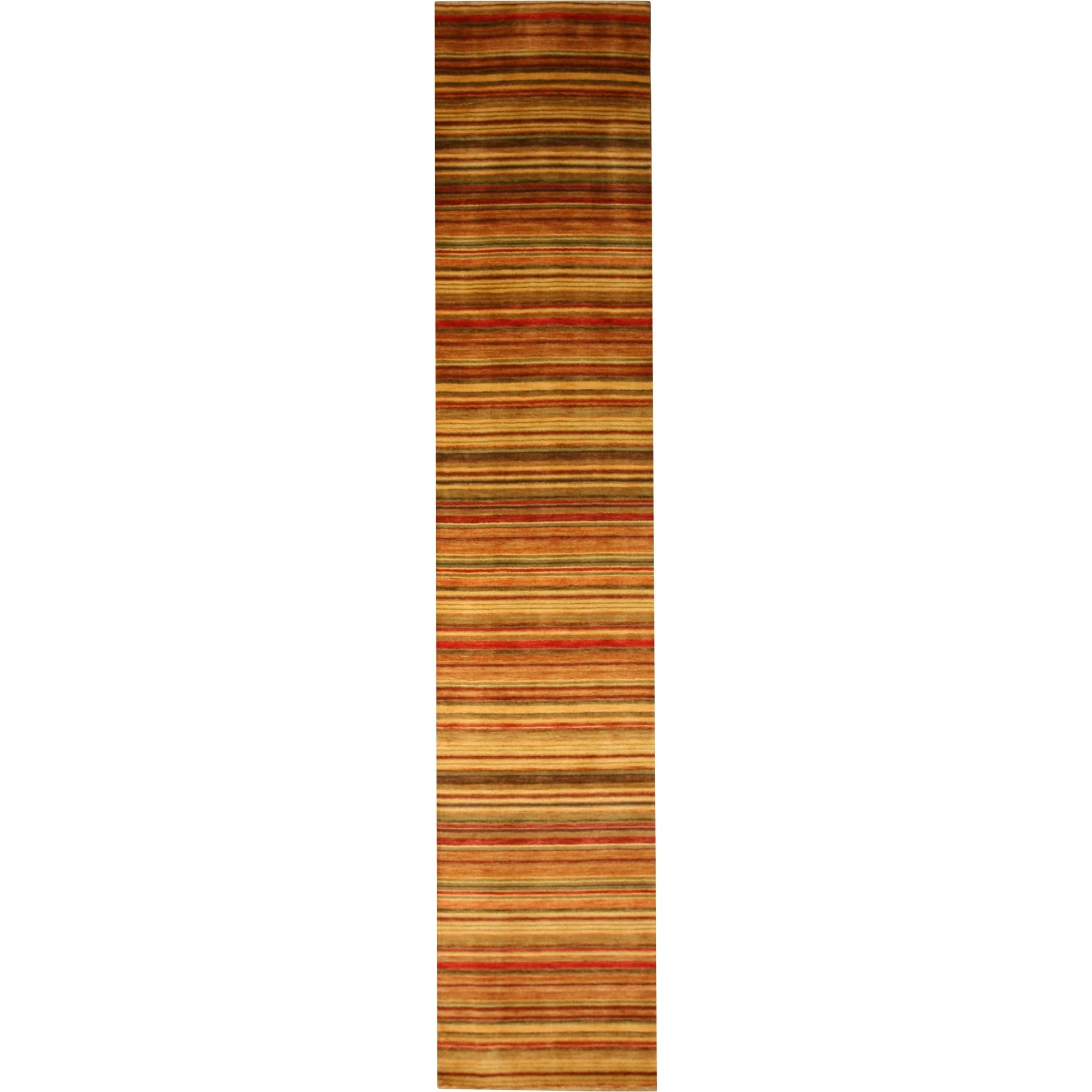 Misty Striped Wool Rug