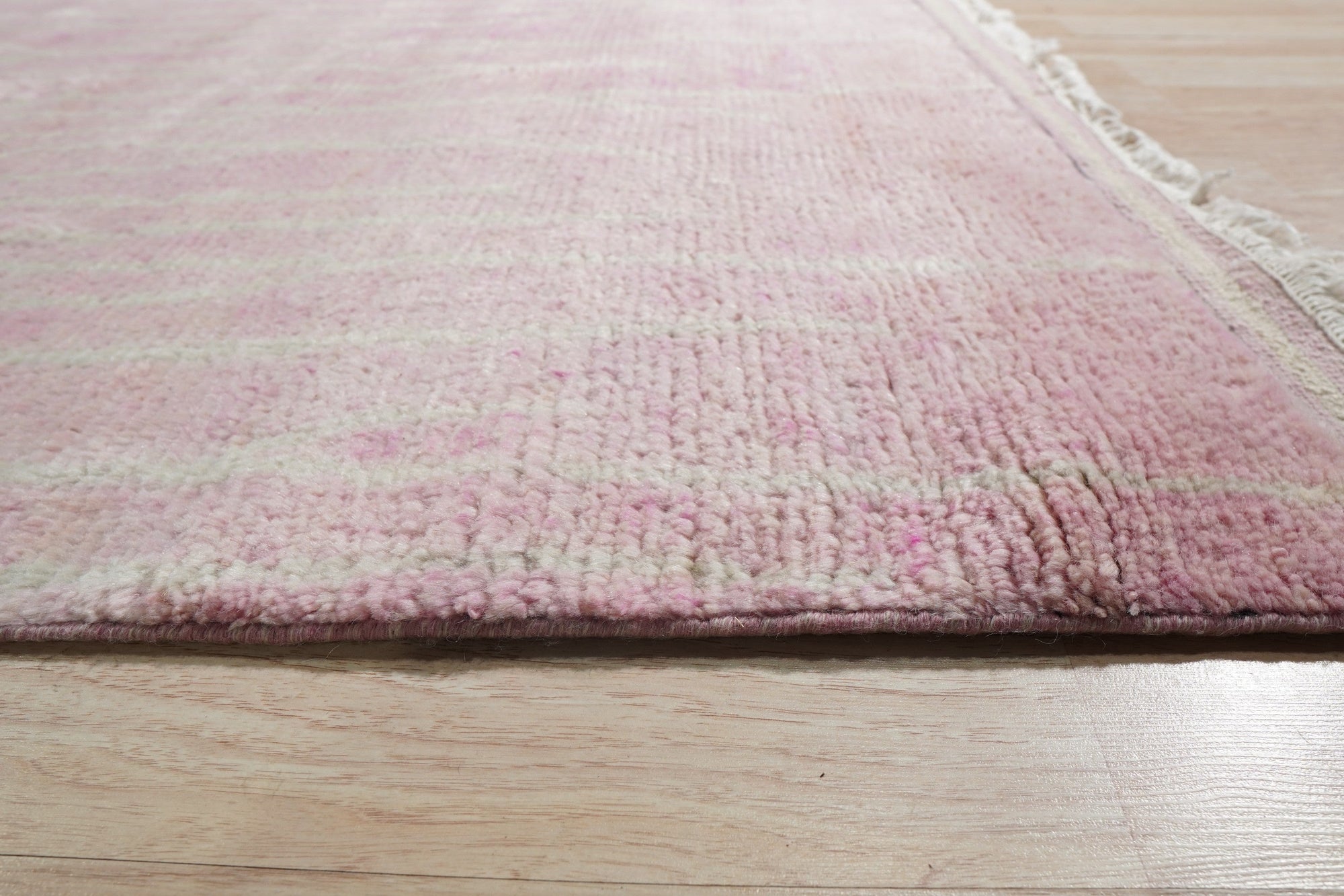 Blush Essence Moroccan Wool Rug