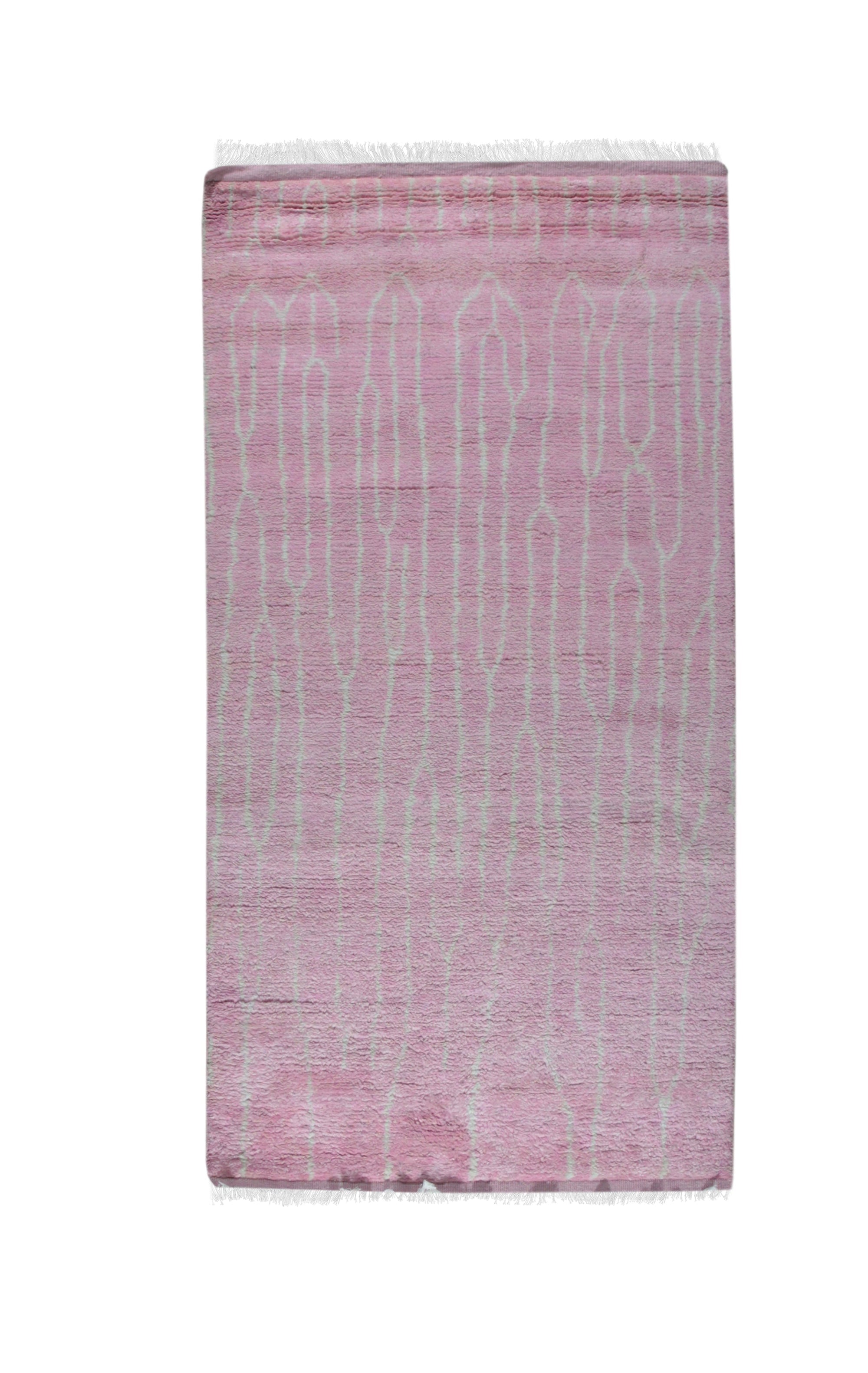 Blush Essence Moroccan Wool Rug