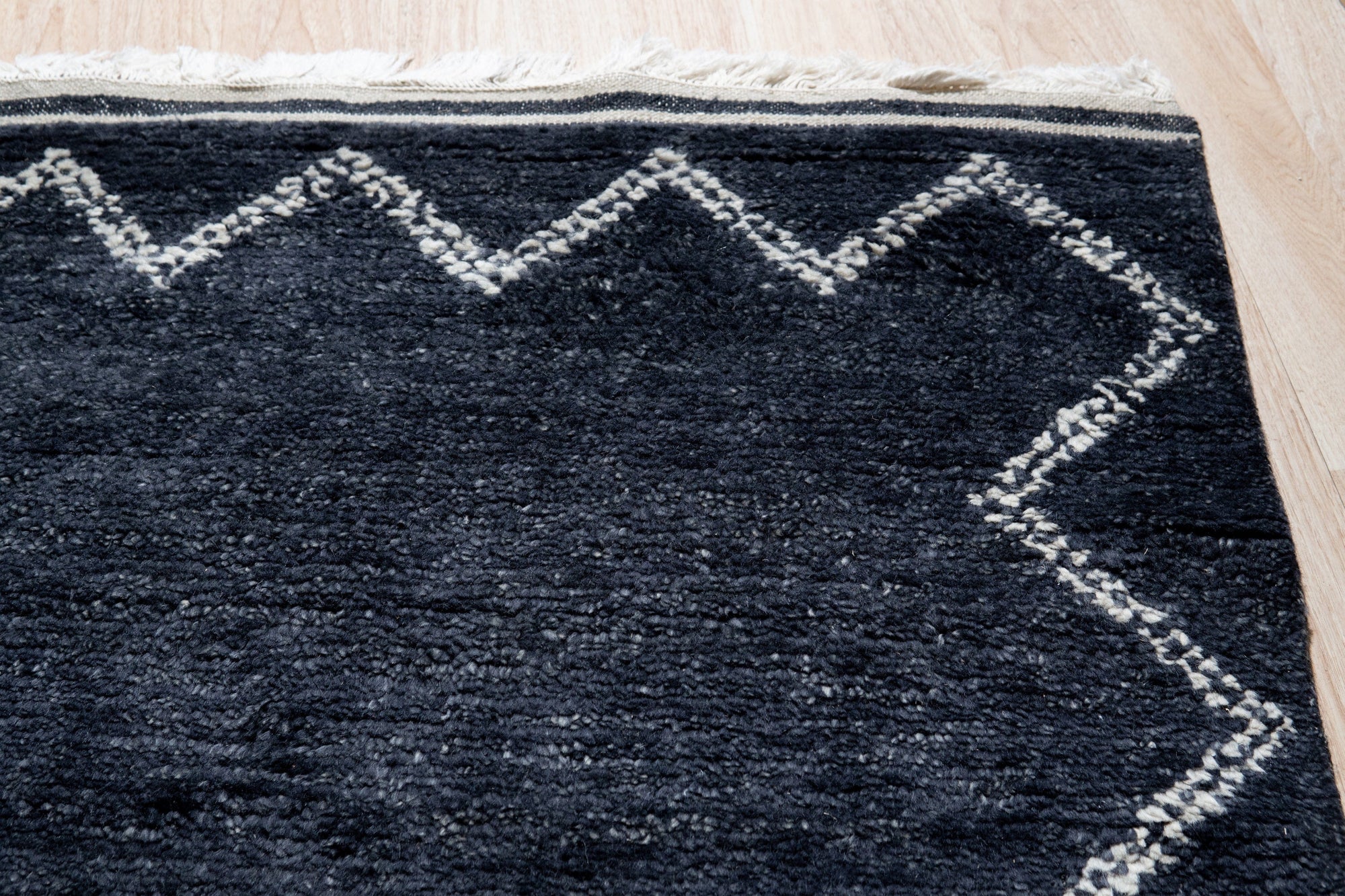 Charcoal Moroccan Modern Rug