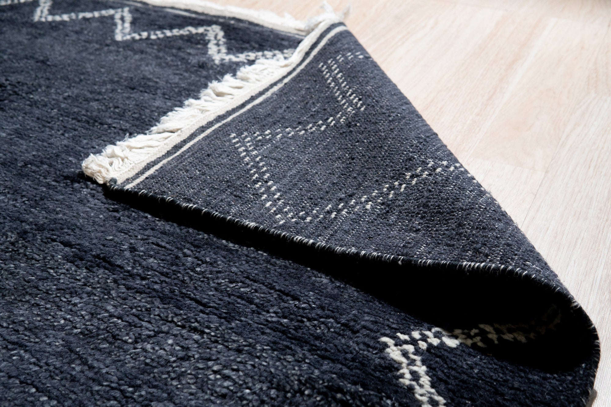 Charcoal Moroccan Modern Rug