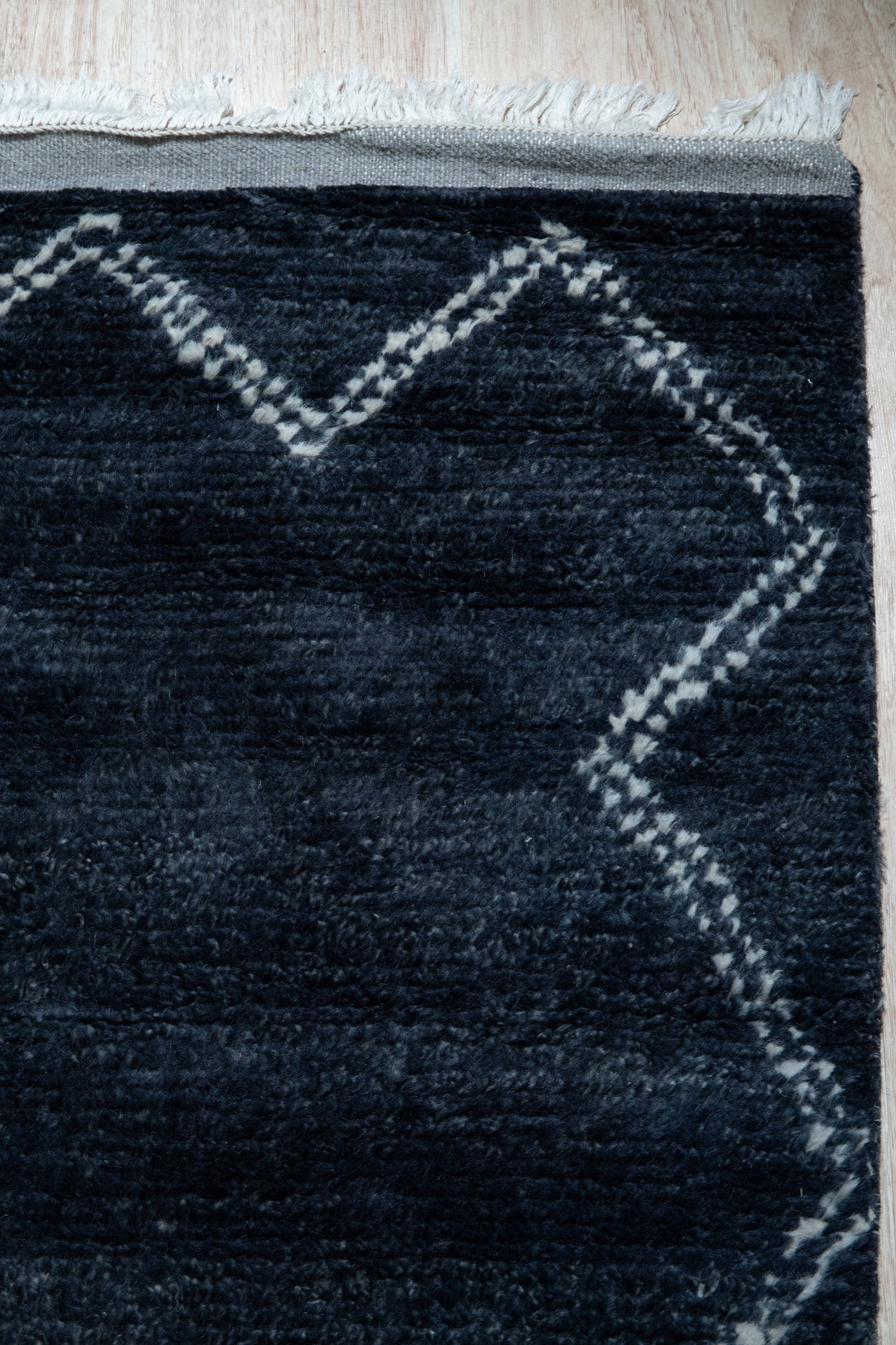 Charcoal Moroccan Modern Rug