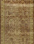 Isolated view of Sloane Lydia Beige Hand Knotted Afghan Wool Rug, showcasing its design.