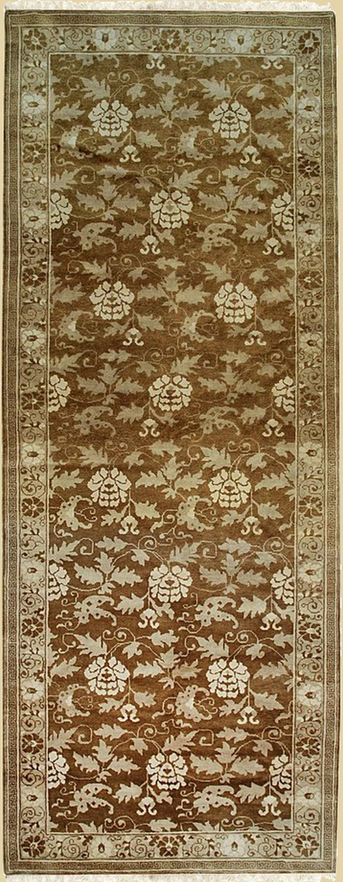 Serene Floral Harmony Ningxia Rug