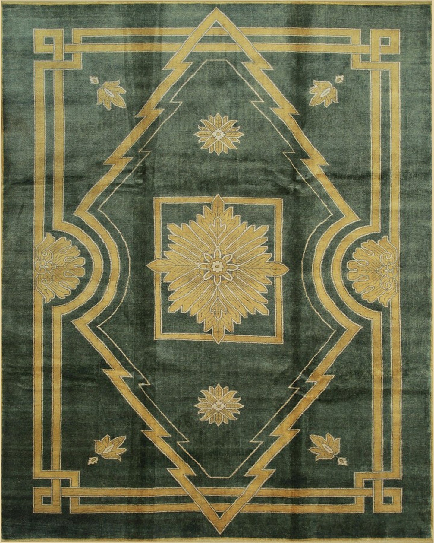 Talia Art Deco Floral Rug