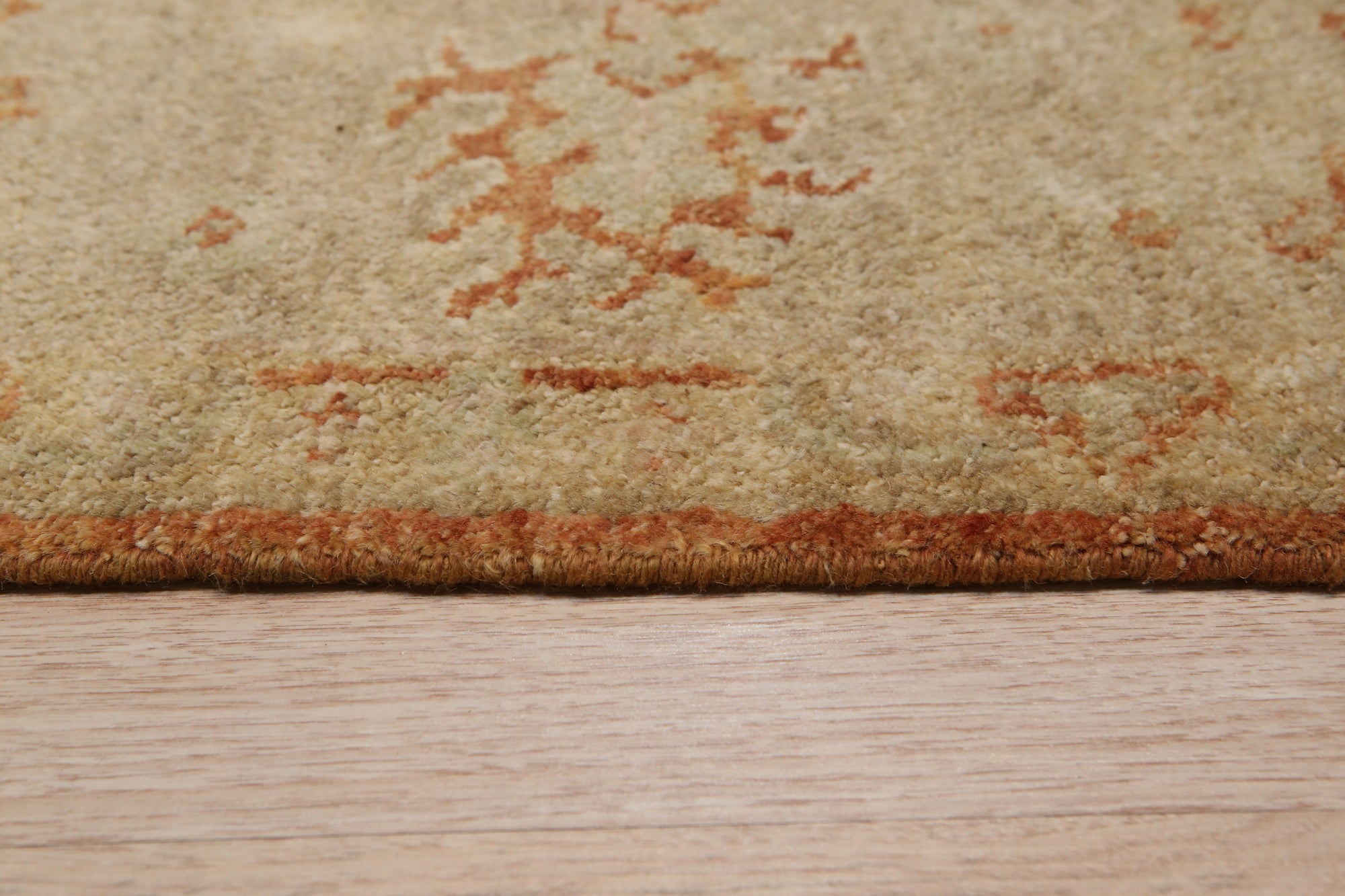 Vintage Red Ningxia Wool Rug