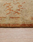 Crimson Dynasty Handmade Wool Red Transitional All-Over Ningxia Rug