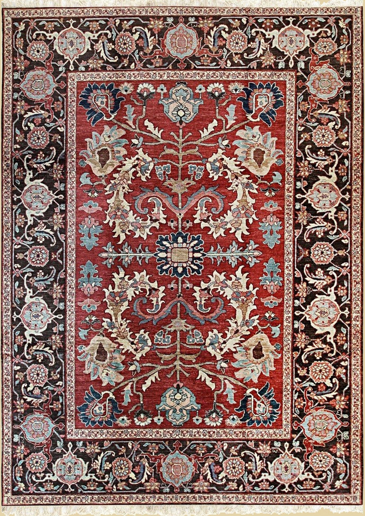 Regal Red Artisan Rug