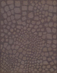 Isolated view of Sloane Timeless Purple Flatweave Wool Rug, showcasing its design.