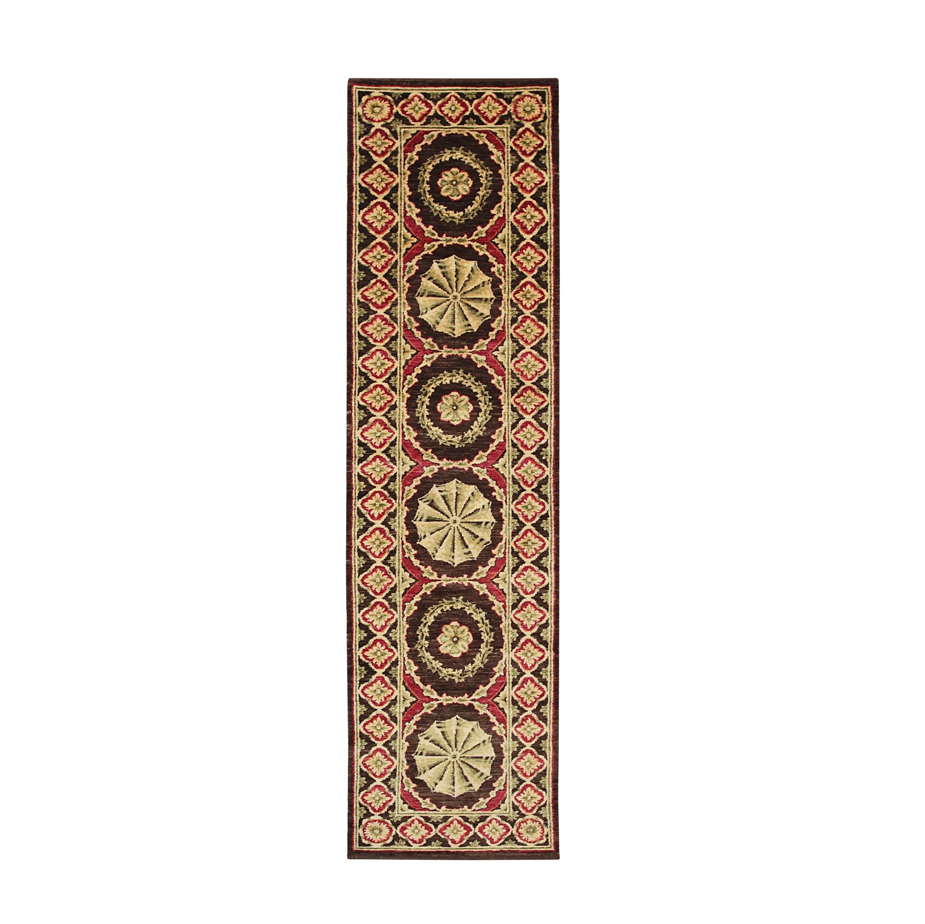 Giselle Violet Red Hand Knotted Wool Rug | Eastern Oriental Rugs