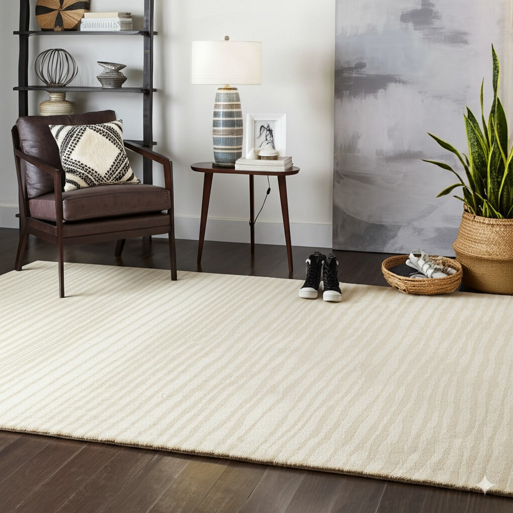 Golden Solace Wool Rug - additional view