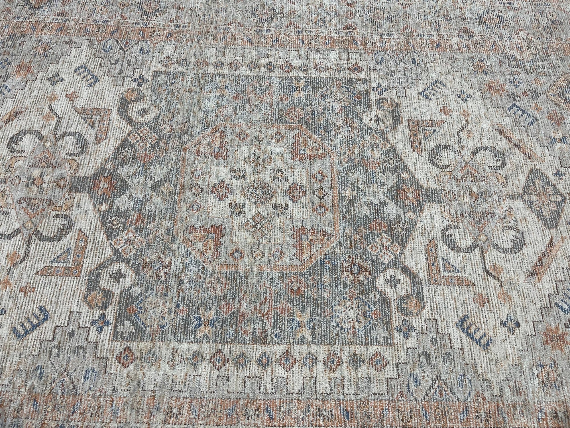 Azure Heritage Classic Handmade Wool Rug