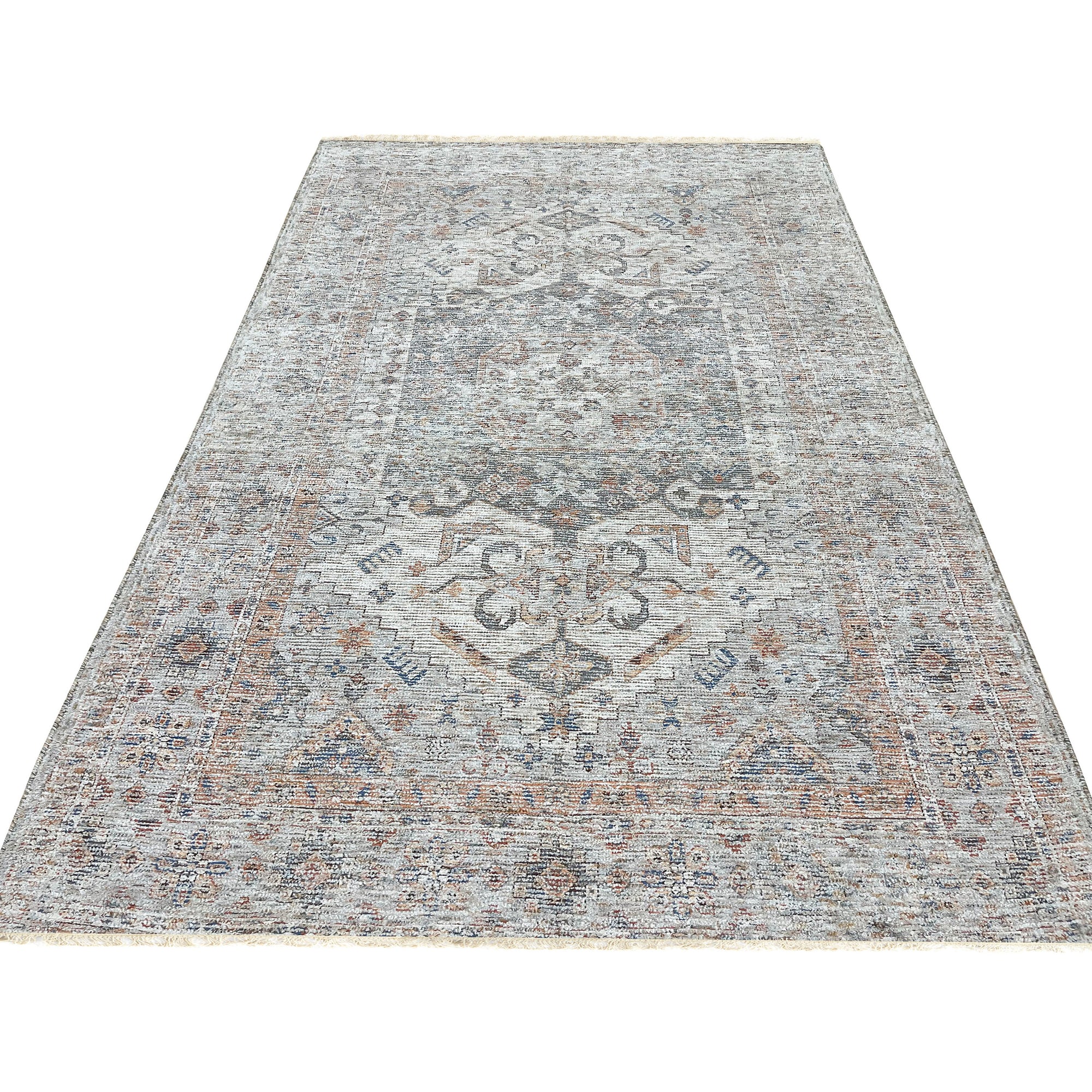 Azure Heritage Classic Handwoven Wool Rug