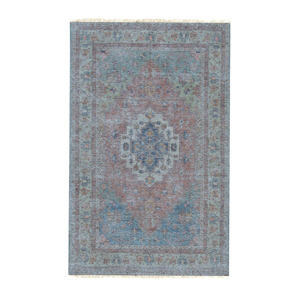 Crimson Heritage Blue Rug