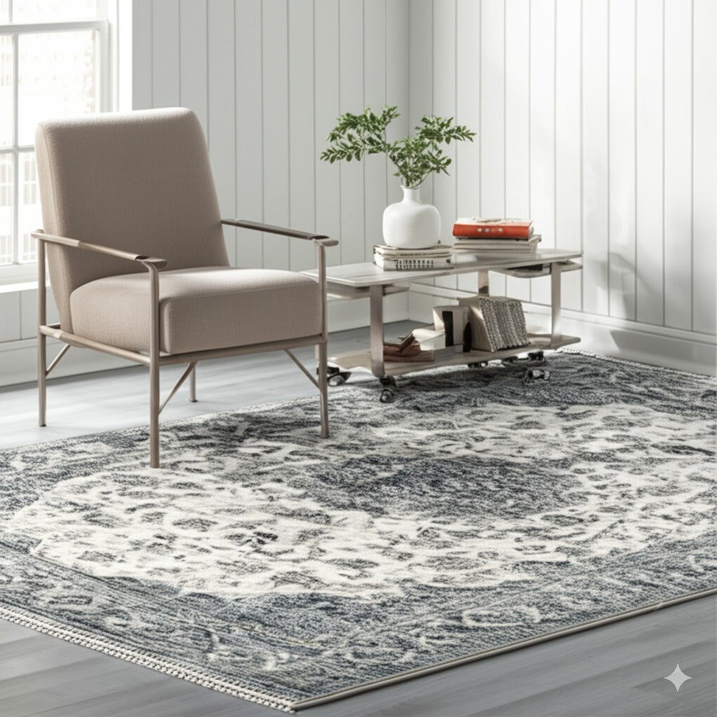 Sloane Chloe Ivory Machine Made Rug