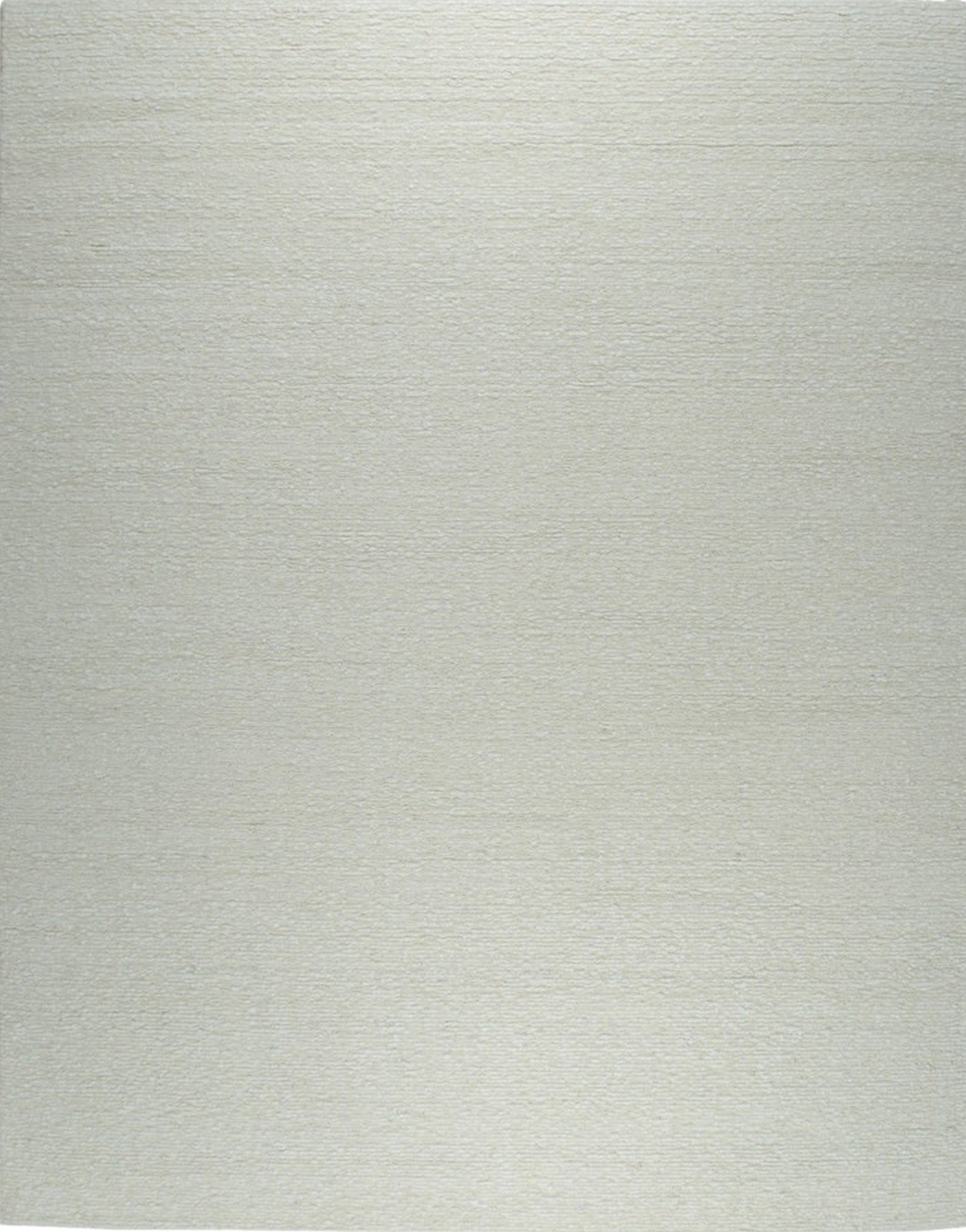 Minimalist Ivory Wool Rug