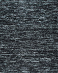 Isolated view of Fiona Rustic Black Flatweave Wool Rug, showcasing its design.