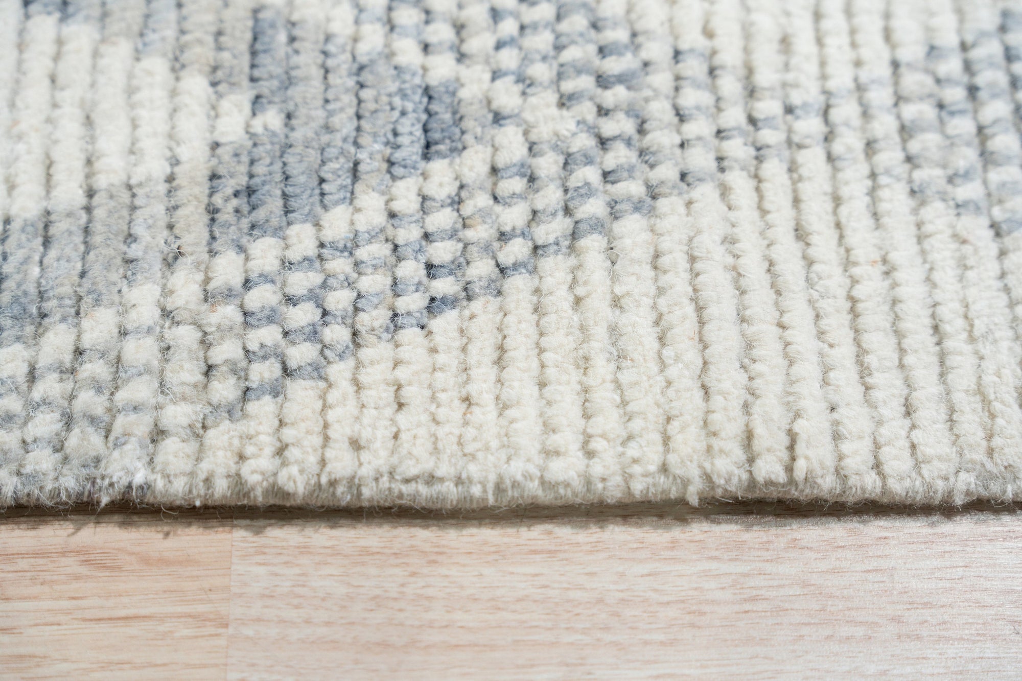 Marrakech Ivory Haze Hand-Knotted Wool Rug
