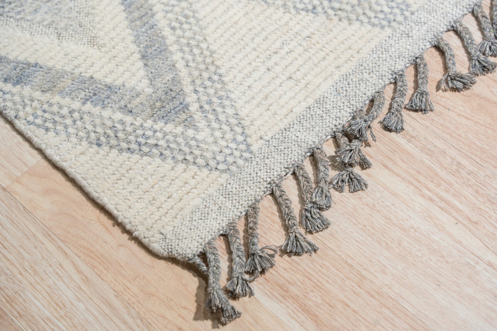 Marrakech Ivory Haze Hand-Knotted Wool Rug