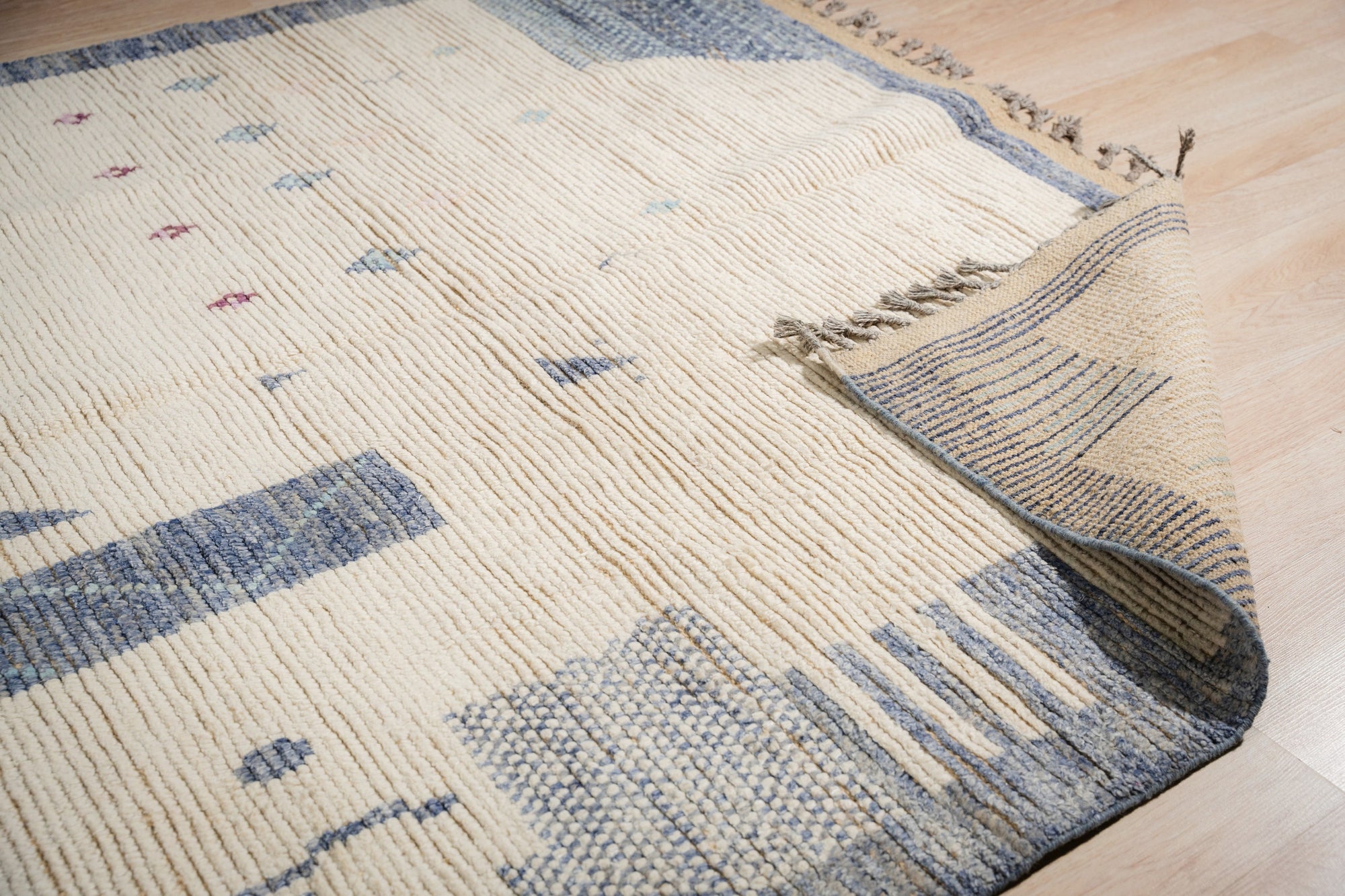 Marrakech Colorful Ember Bloom Hand-Knotted Rug