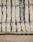 Marrakech Ivory Linescape Hand-Knotted Rug