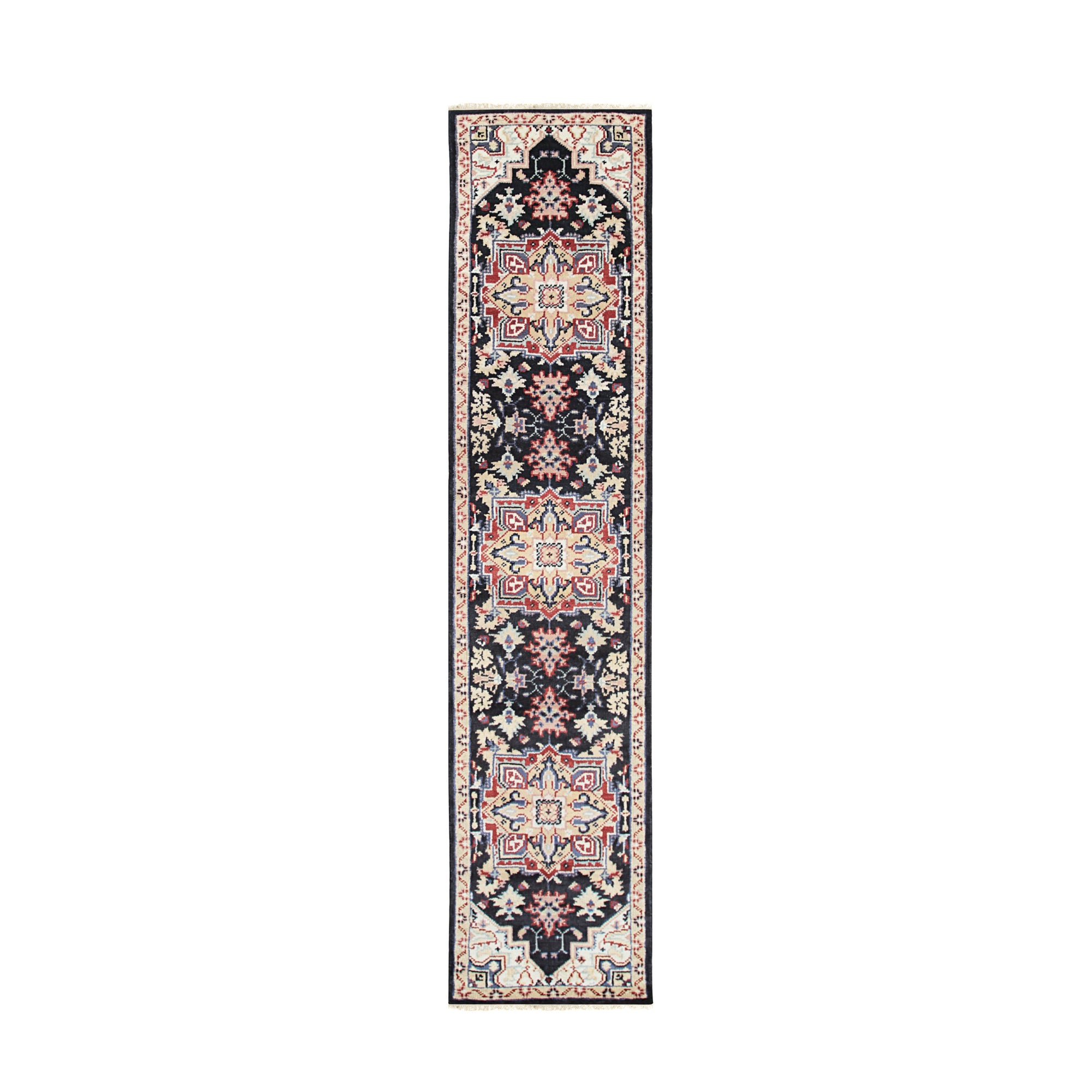 Elegant Navy Oriental Masterpiece Rug