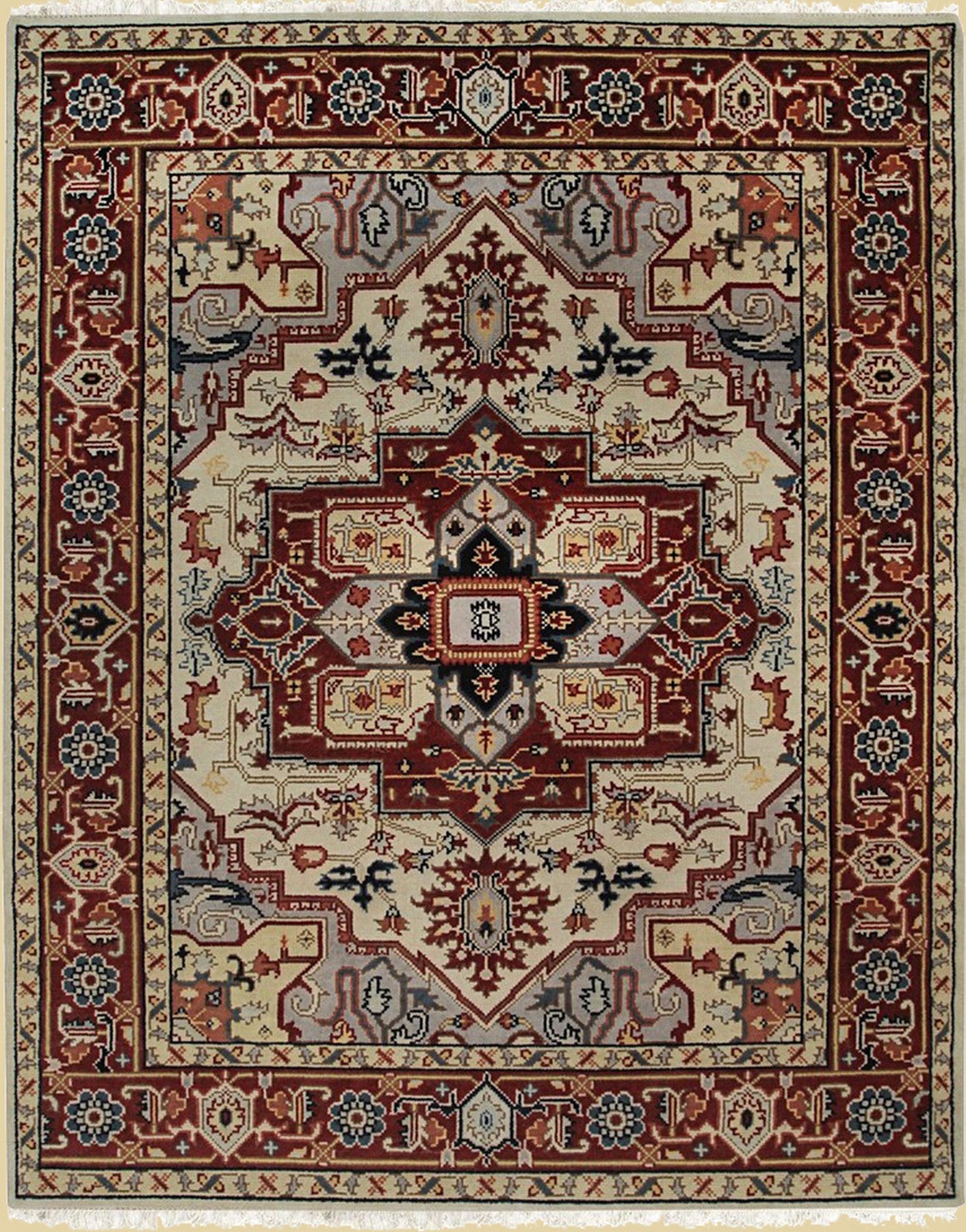 Medallion Heritage Wool Rug