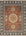 Rust Elegant Khotan Traditional Handmade Wool Masterpiece Rug