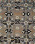 Isolated view of Laine Enchanting Gray Hand Knotted Wool Rug, showcasing its design.