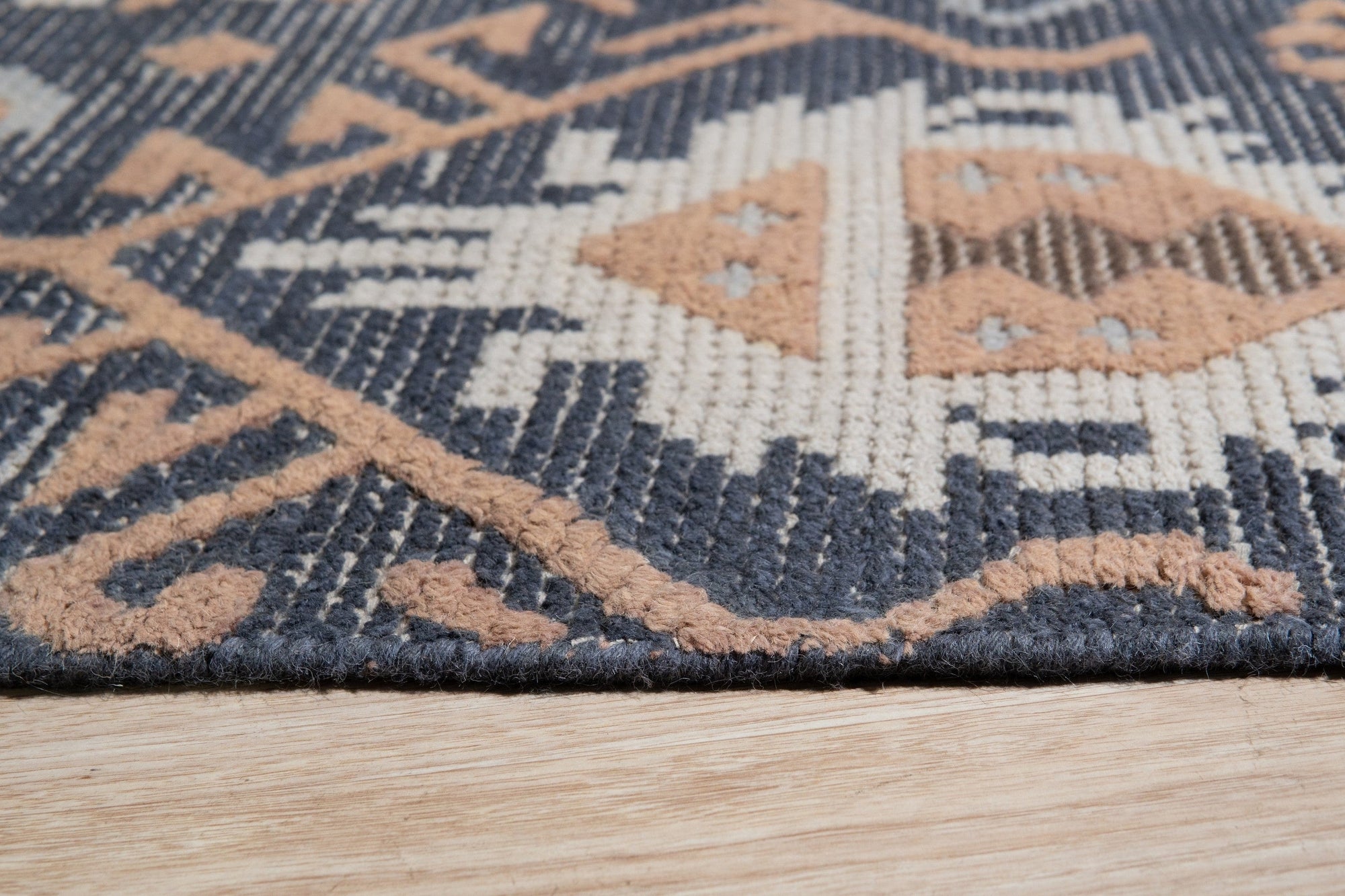 Ava Black Oushak Rug