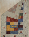 Beige & Multicolor Patchwork Rug - EORC Home