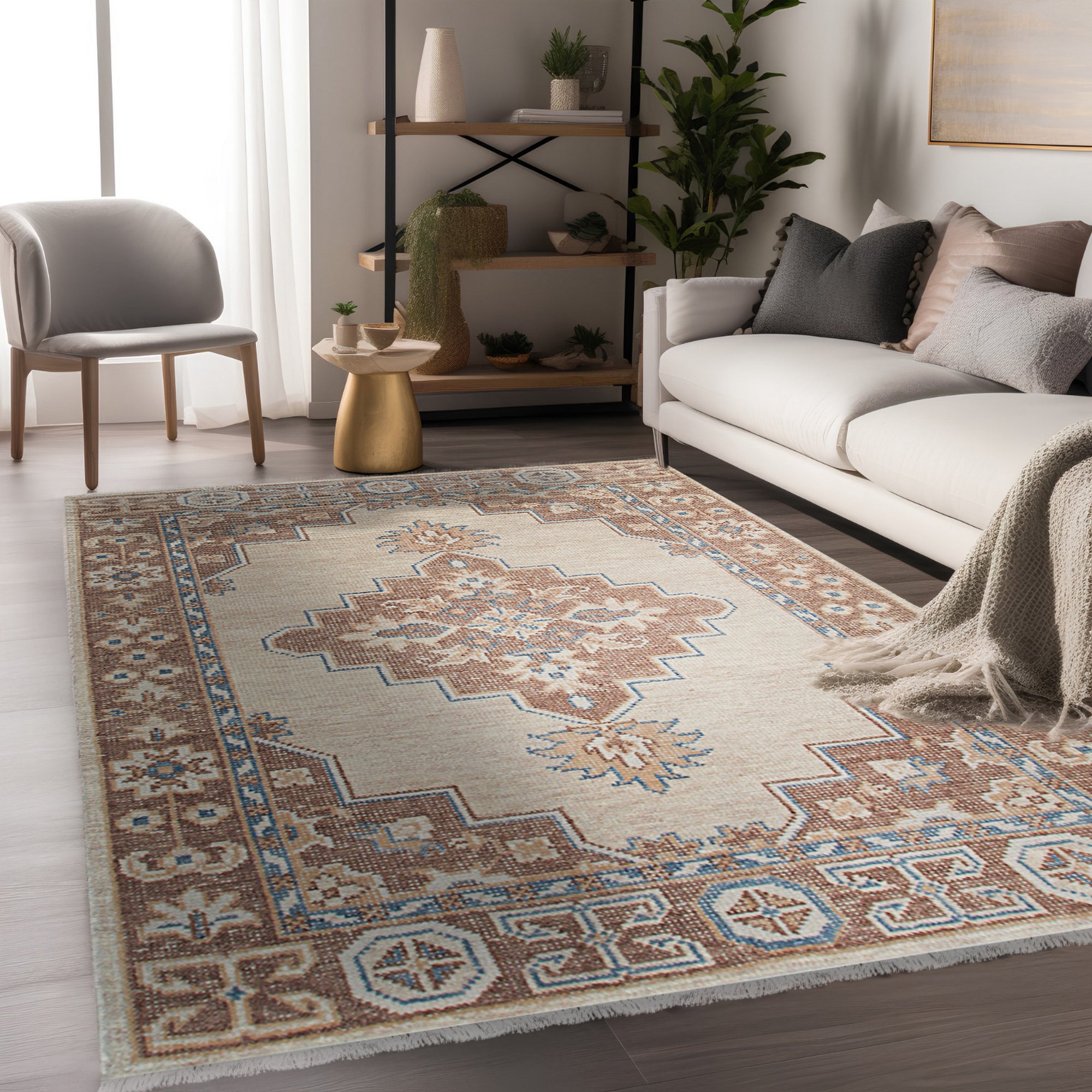 Kiran Beige Harmony Rug