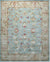 Blue Garden Delight Classic Rug