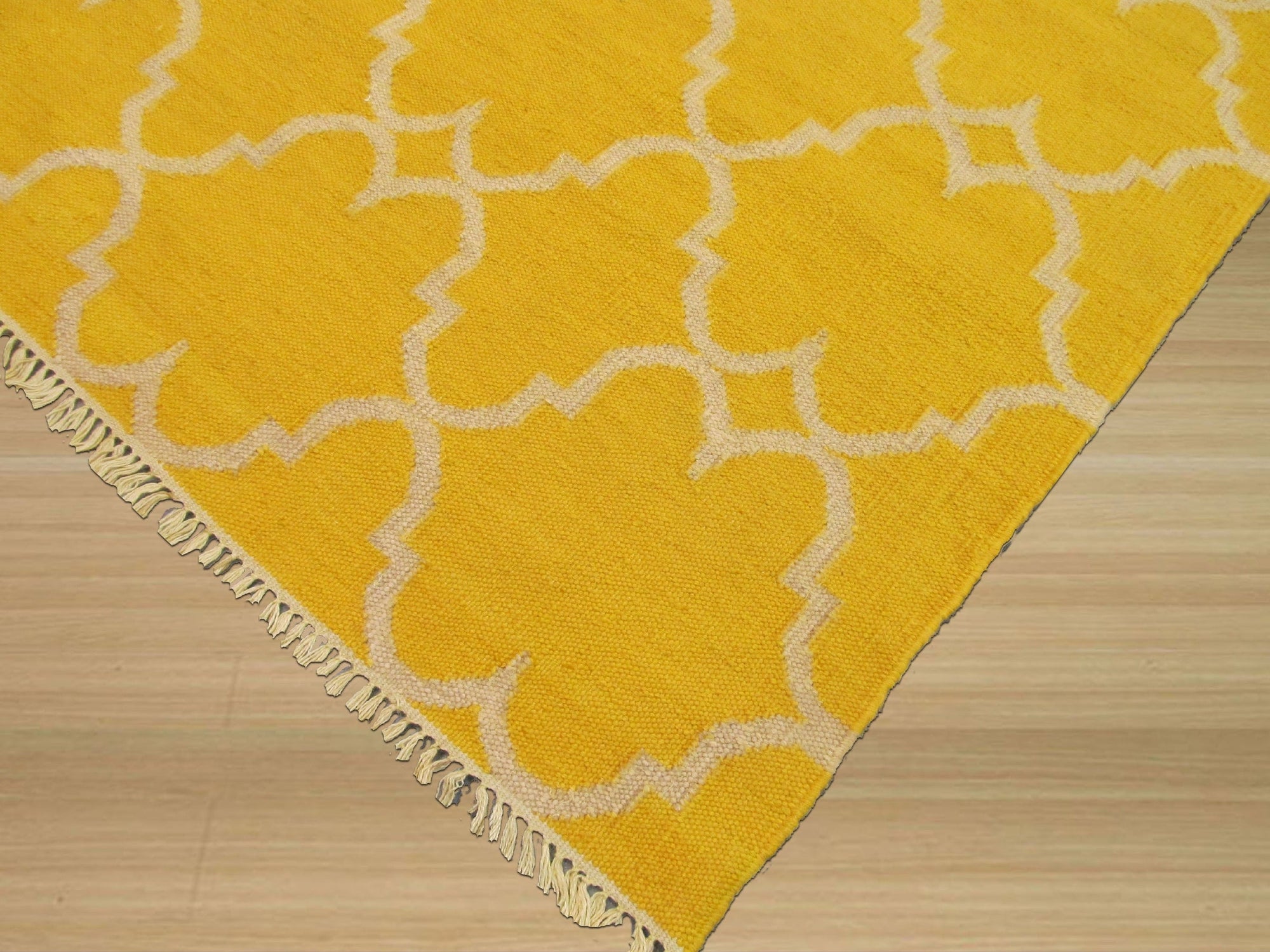 Yellow Sunset Mirage Reversible Rug