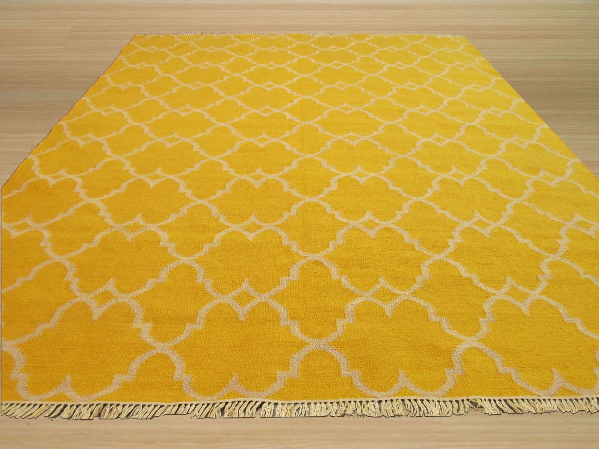 Yellow Sunset Mirage Reversible Rug