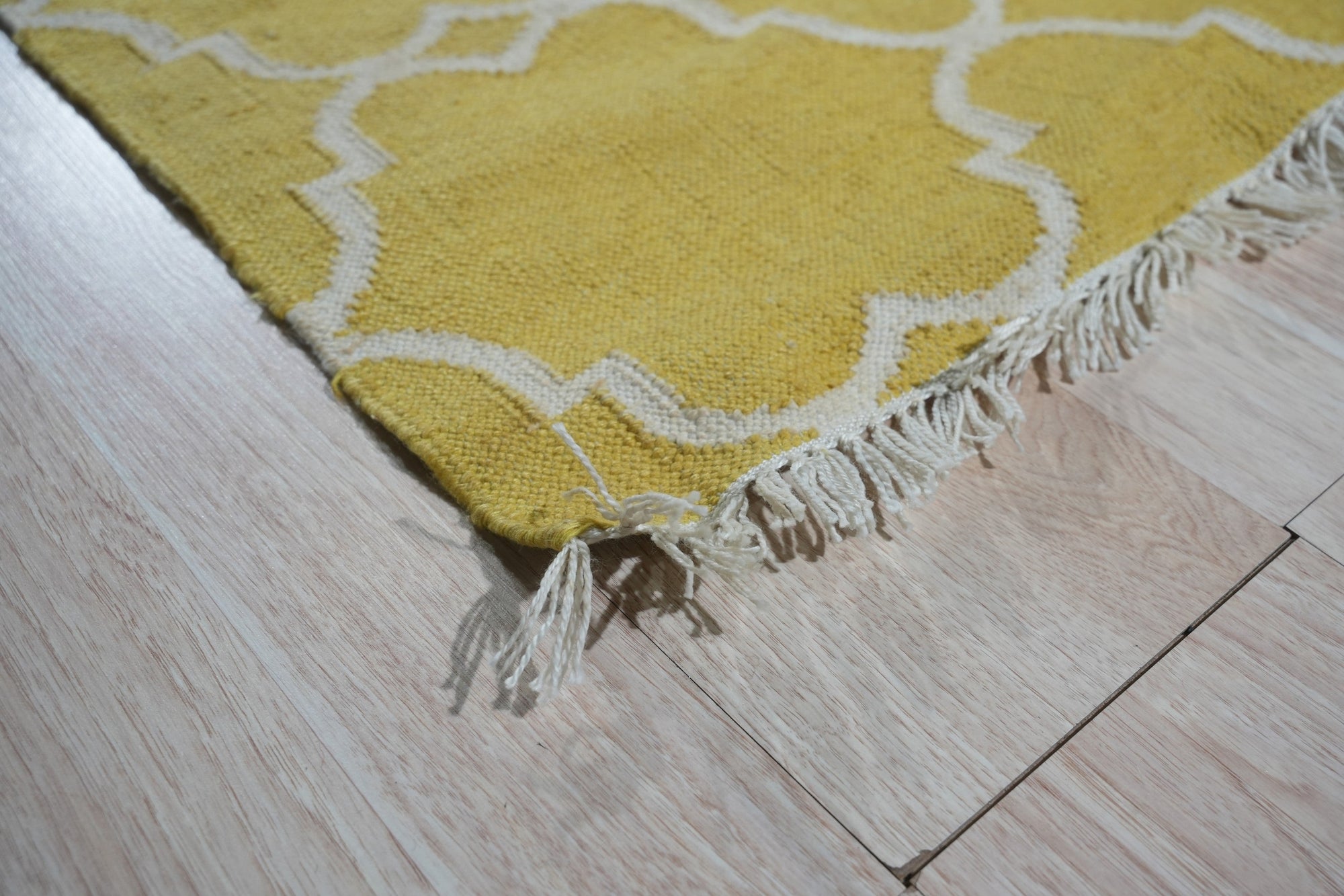 Yellow Sunset Mirage Reversible Rug