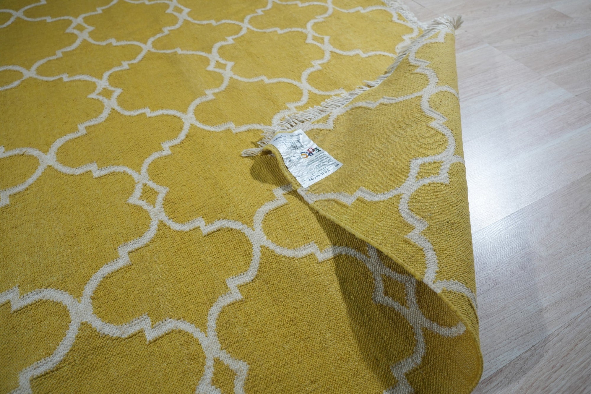 Yellow Sunset Mirage Reversible Rug