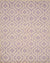 Purple Majestic Moroccan Hand-Knotted Wool Rug