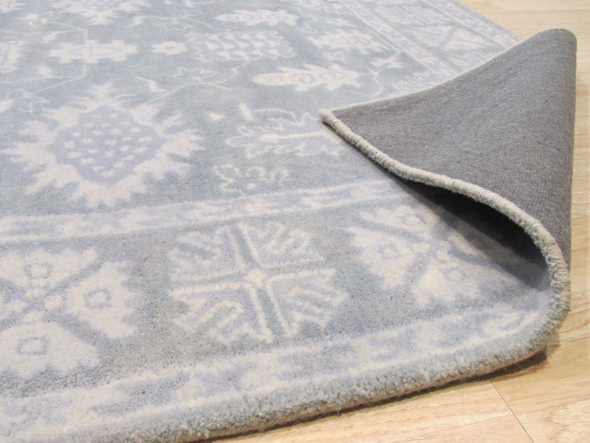 Gray Artisan Overdyed Oriental Rug