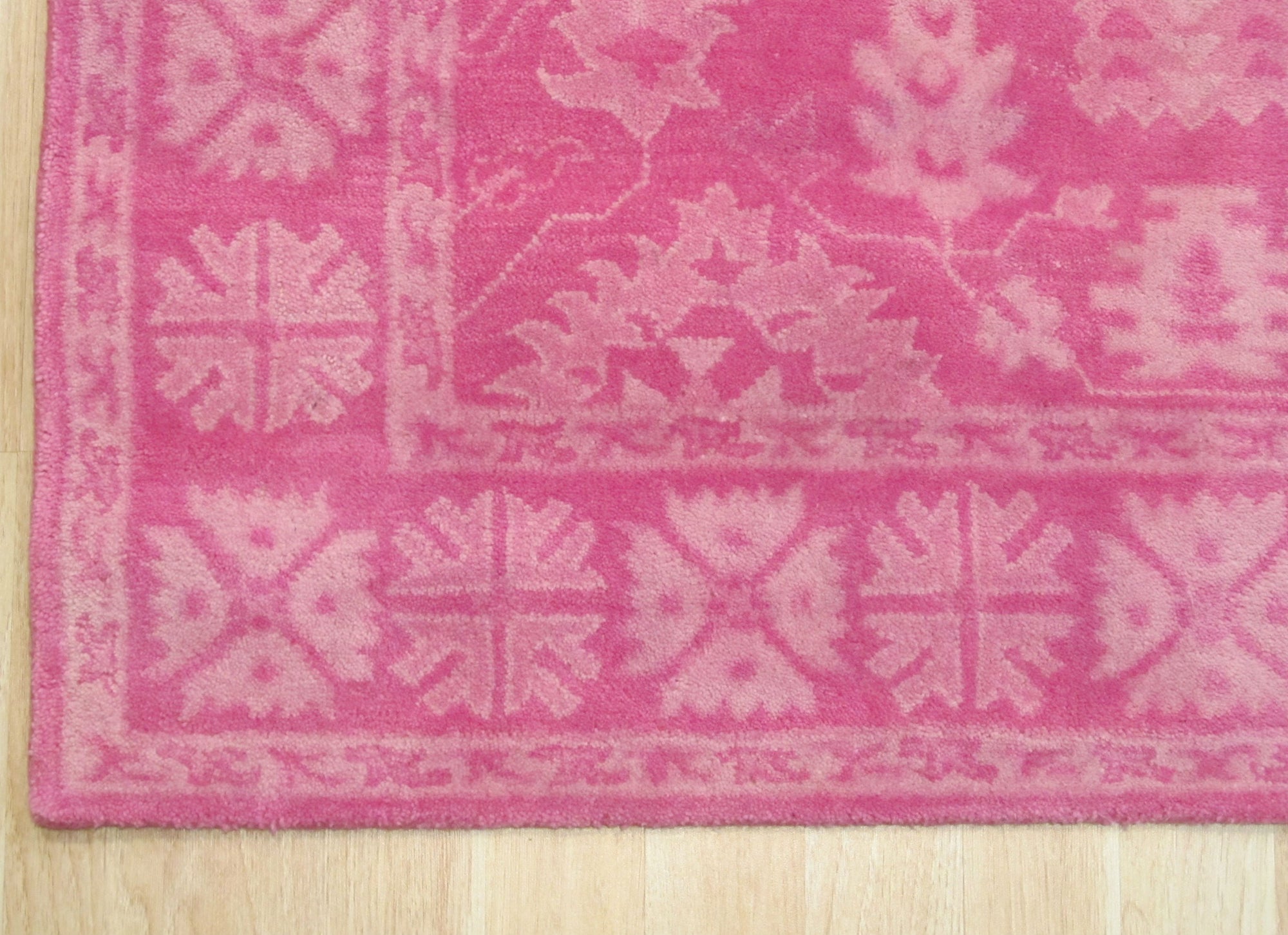 Pink Artisan Overdyed Oriental Rug