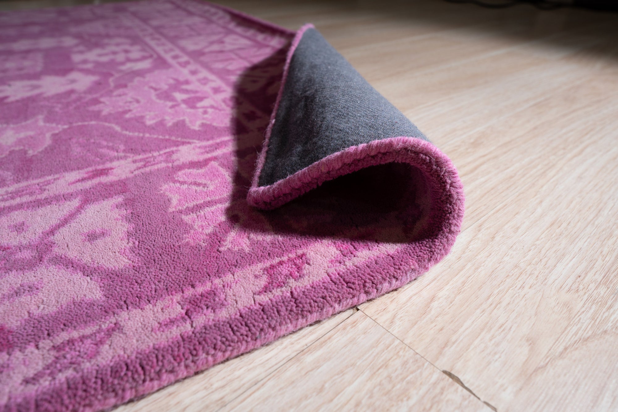 Pink Artisan Overdyed Oriental Rug